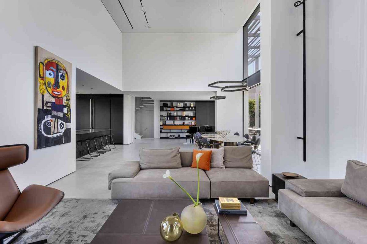 Simoene Architects Ltd – Central Israel תאורת של מרחב הבית על ידי קמחי דורי